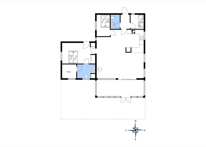 Holiday home Bv370-blavand-toftevej-11 *
